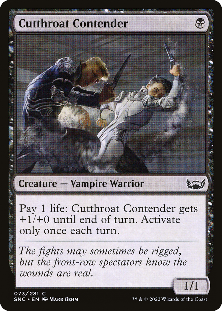 Cutthroat Contender [Streets of New Capenna] Foil