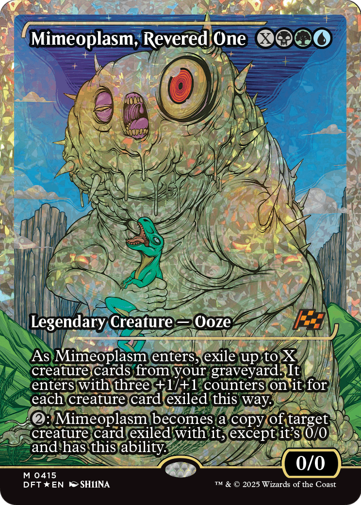 Mimeoplasm, Revered One |  Foil (415) [Aetherdrift]