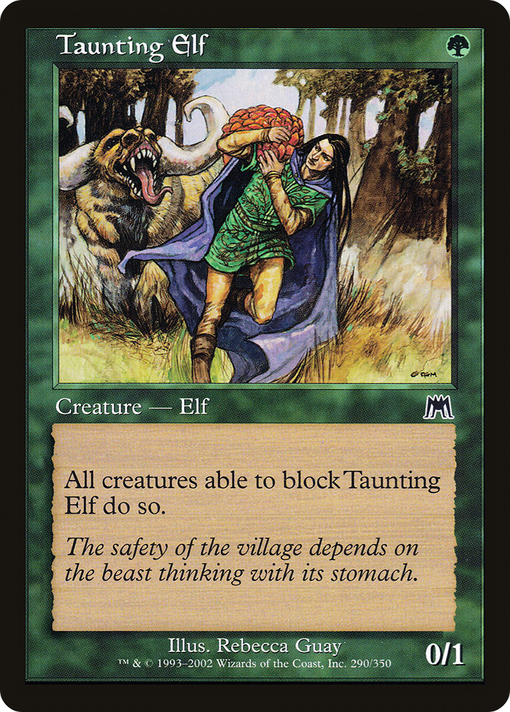 Taunting Elf [Onslaught] Foil