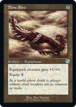 Bone Saw 7/63 (The Brothers' War: Retro Frame Artifacts)  - Foil