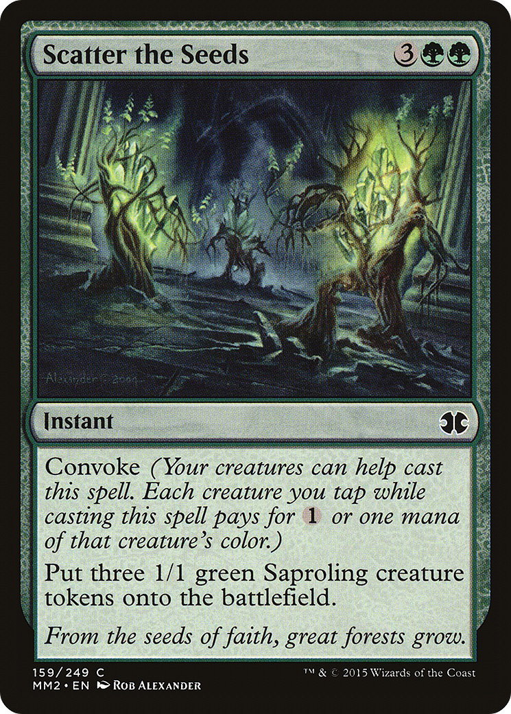Scatter the Seeds [Modern Masters 2015] Foil