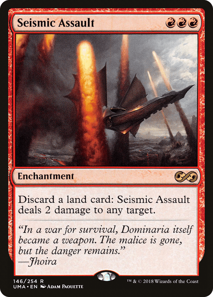 Seismic Assault [Ultimate Masters] Foil