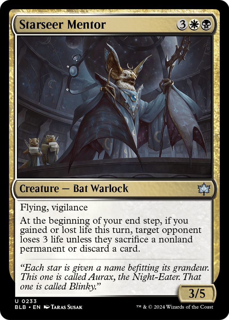 Starseer Mentor [Bloomburrow] Foil