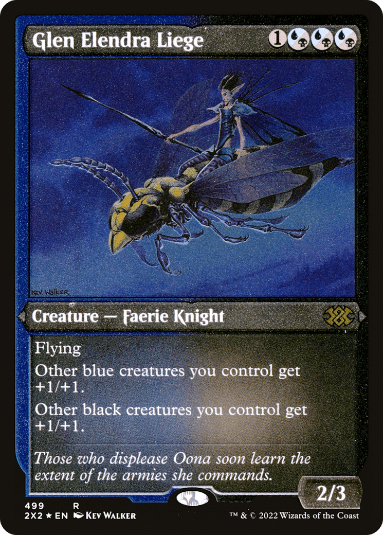 Glen Elendra Liege (Foil Etched) |  Foil (499) [Double Masters 2022]