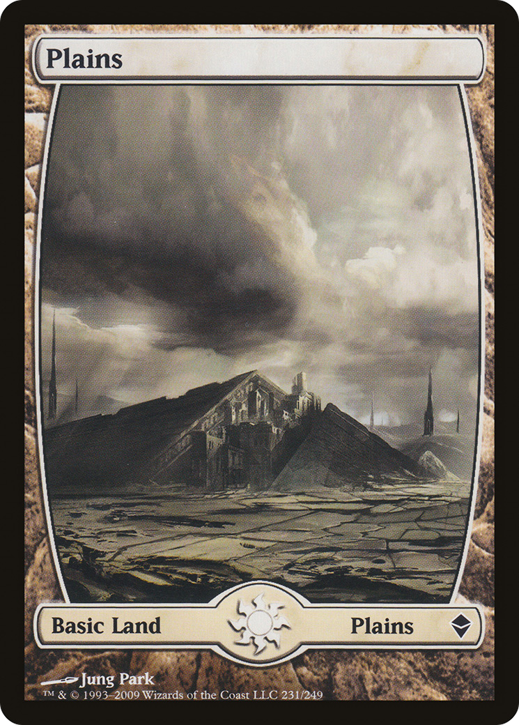 Plains (231) [Zendikar] Foil