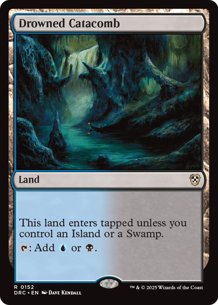 Drowned Catacomb (-152) [Commander: Aetherdrift]