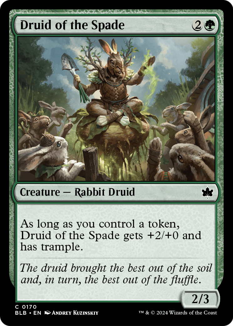 Druid of the Spade [Bloomburrow] Foil