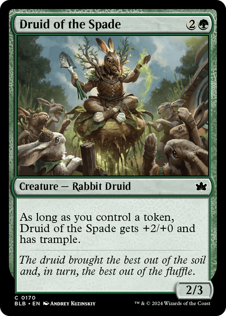 Druid of the Spade [Bloomburrow] Foil