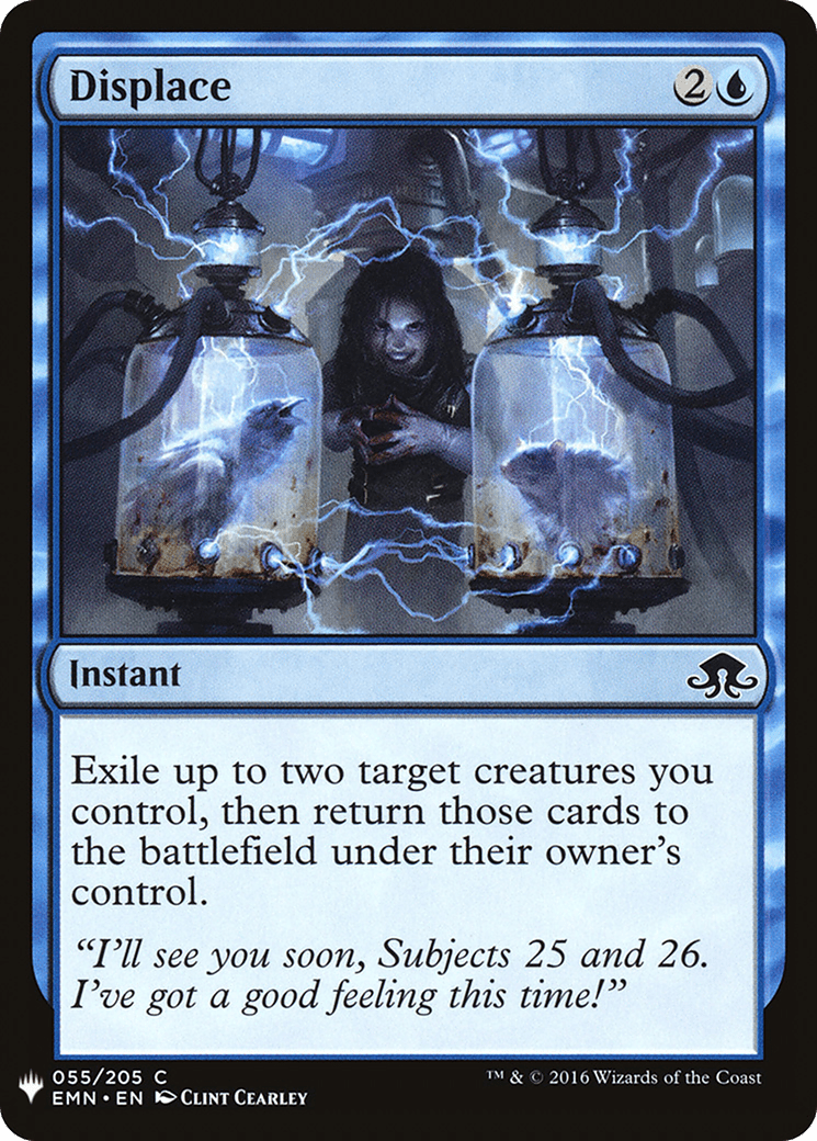 Displace |  (EMN-55) [The List]