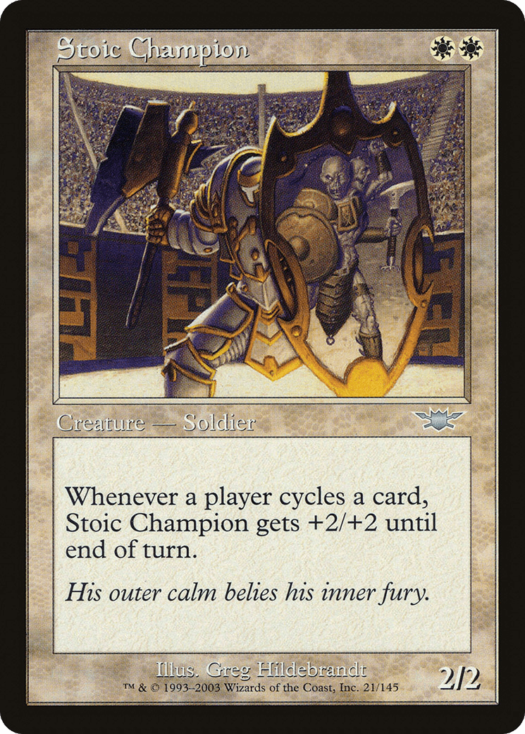 Stoic Champion [Legions] Foil