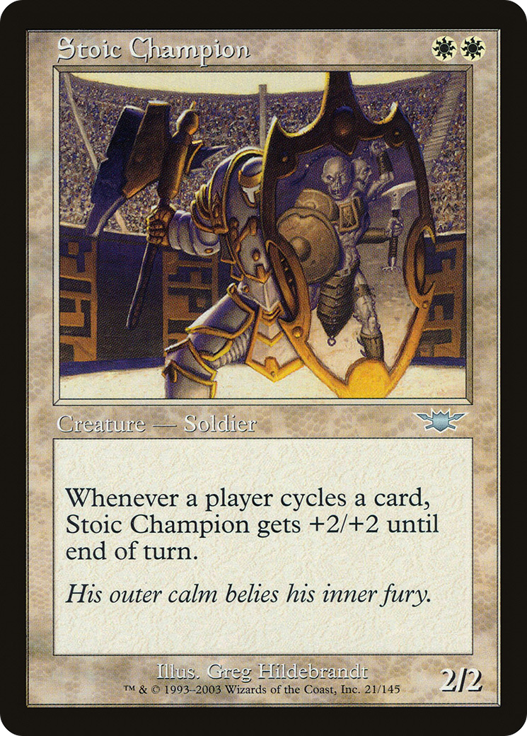 Stoic Champion [Legions] Foil