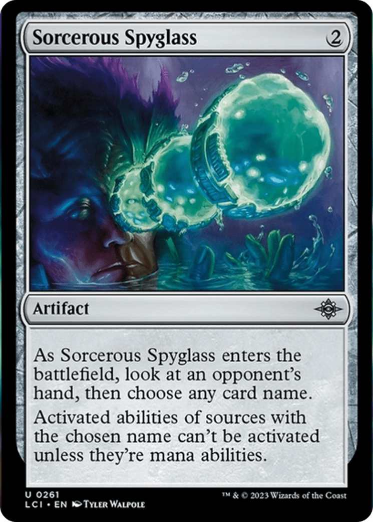 Sorcerous Spyglass [The Lost Caverns of Ixalan] Foil