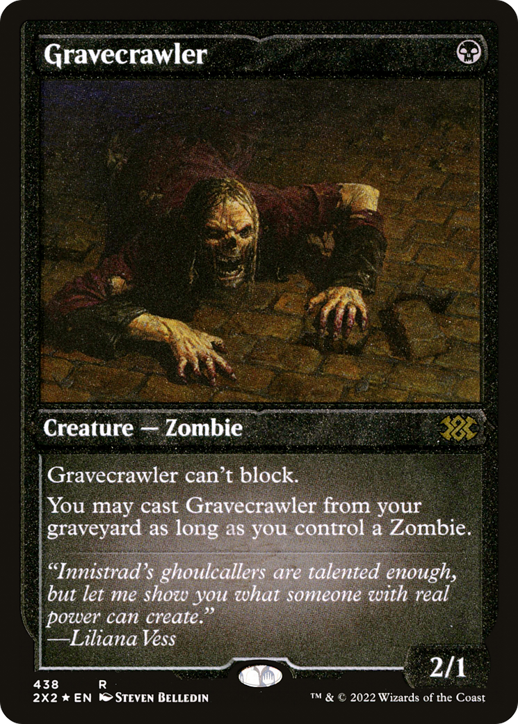 Gravecrawler |  Foil (438) [Double Masters 2022]