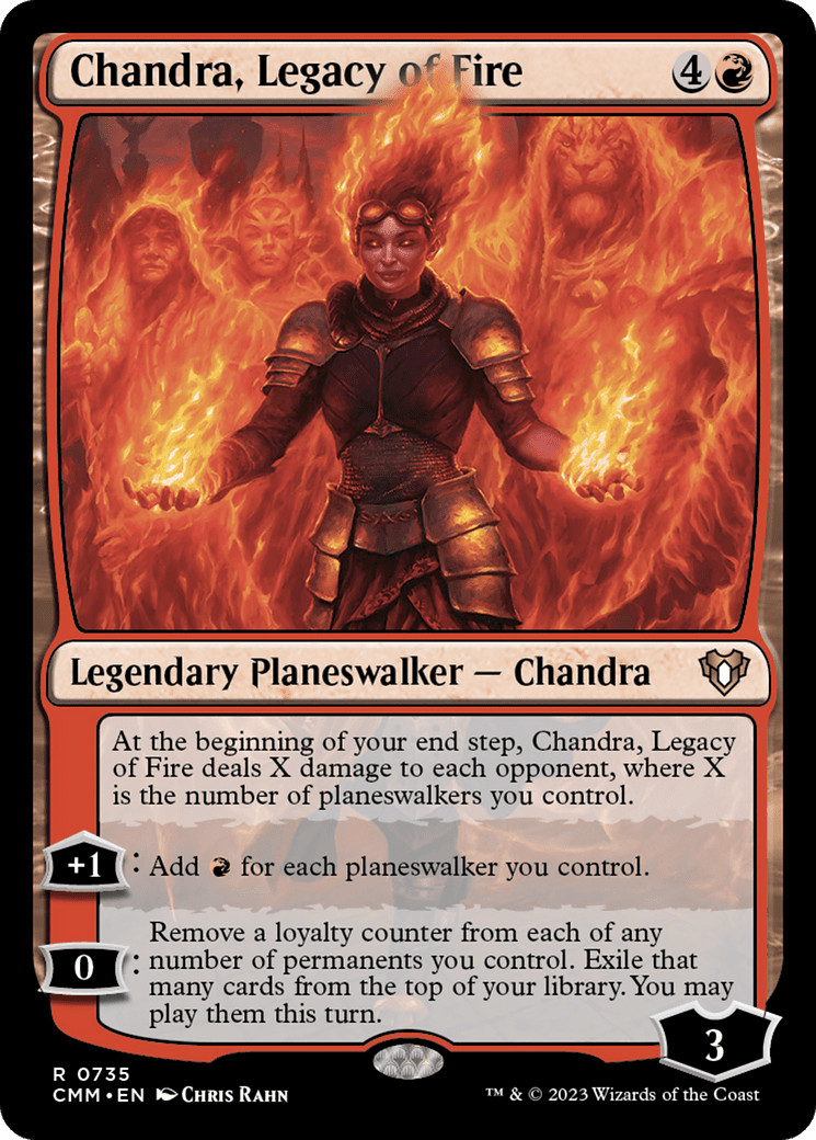 Chandra, Legacy of Fire [Commander Masters]