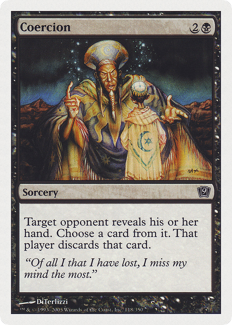 Coercion [Ninth Edition] Foil