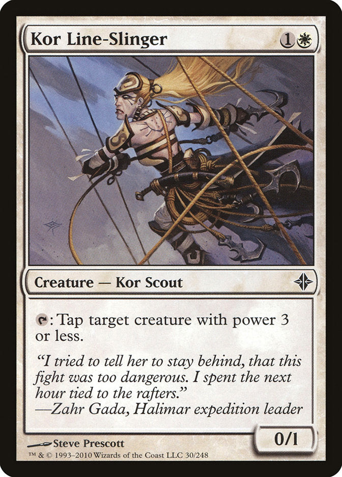 Kor Line-Slinger 30/248 (Rise of the Eldrazi) 