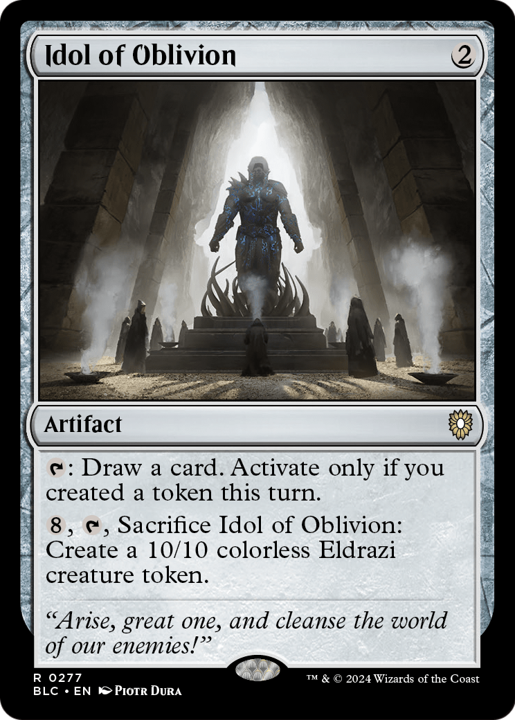 Idol of Oblivion [Bloomburrow Commander]