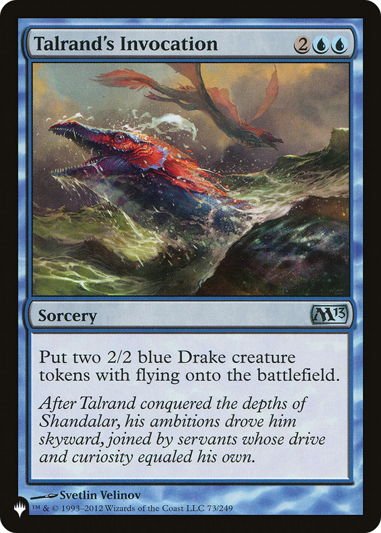 Talrand's Invocation |  (M13-73) [The List]