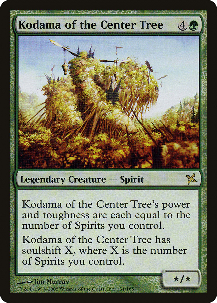 Kodama of the Center Tree [Betrayers of Kamigawa] Foil