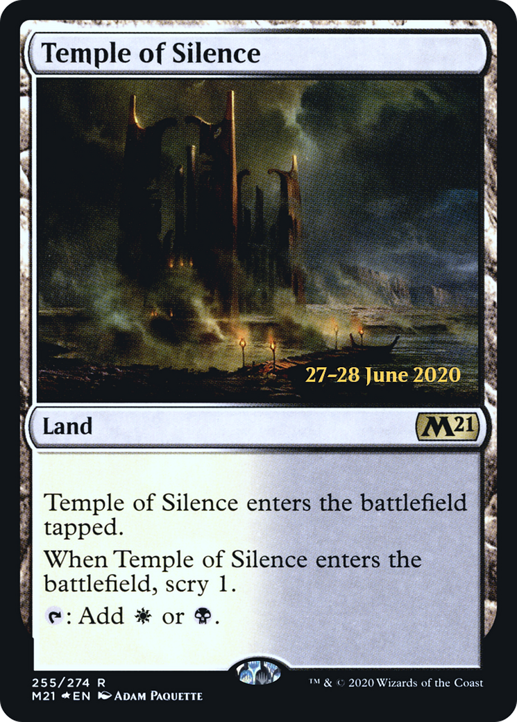 Temple of Silence (PM21-255S) - Core Set 2021 Promos Foil