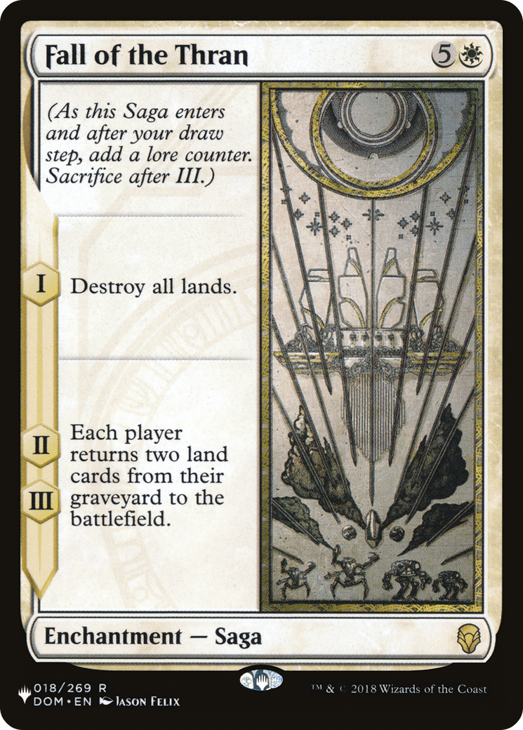 Fall of the Thran |  (DOM-18) [The List]