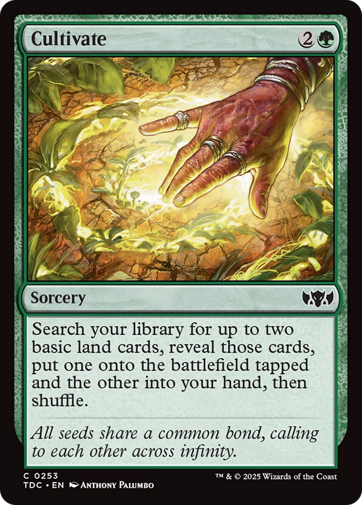 Cultivate (253) [Commander: Tarkir: Dragonstorm]