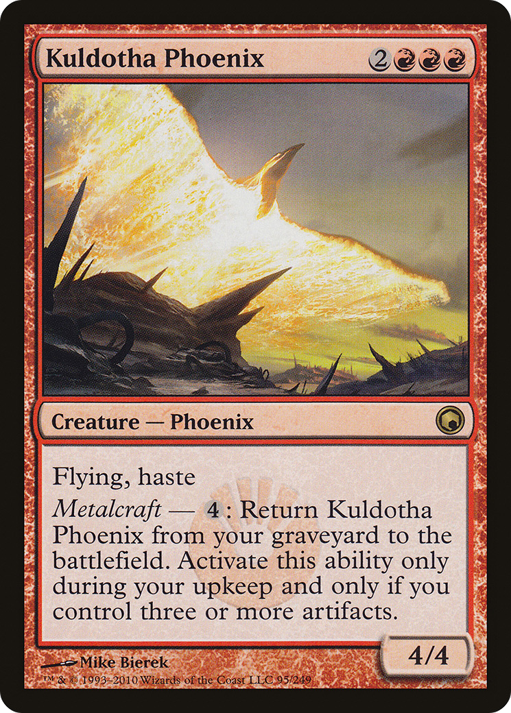 Kuldotha Phoenix [Scars of Mirrodin] Foil