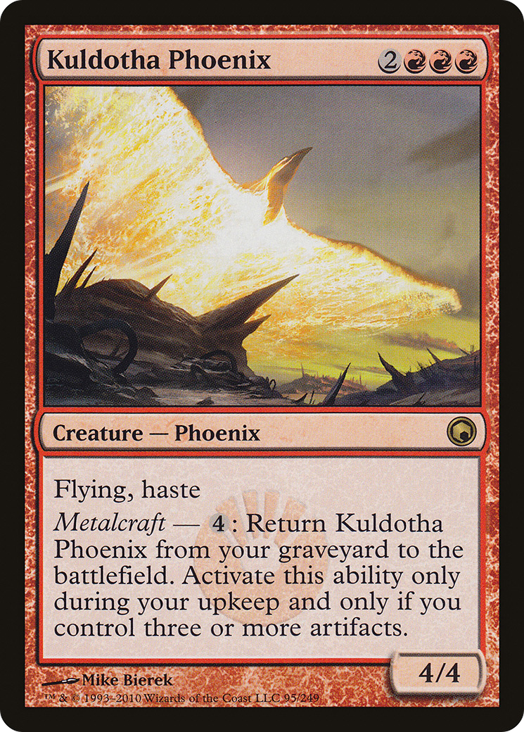 Kuldotha Phoenix [Scars of Mirrodin] Foil