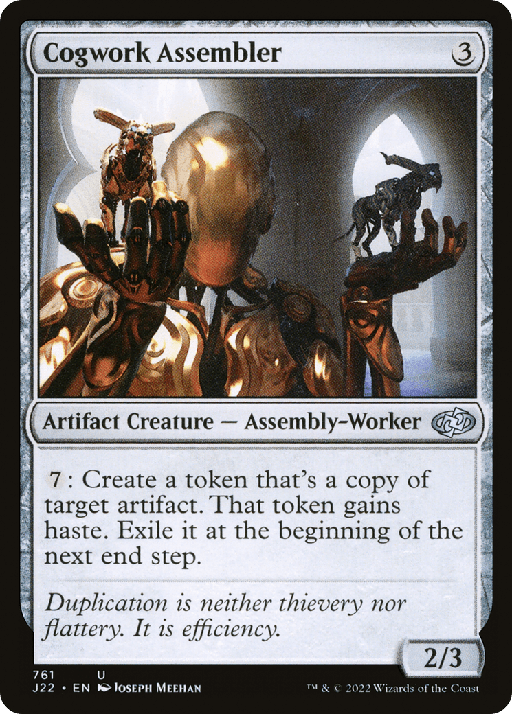 Cogwork Assembler [Jumpstart 2022]
