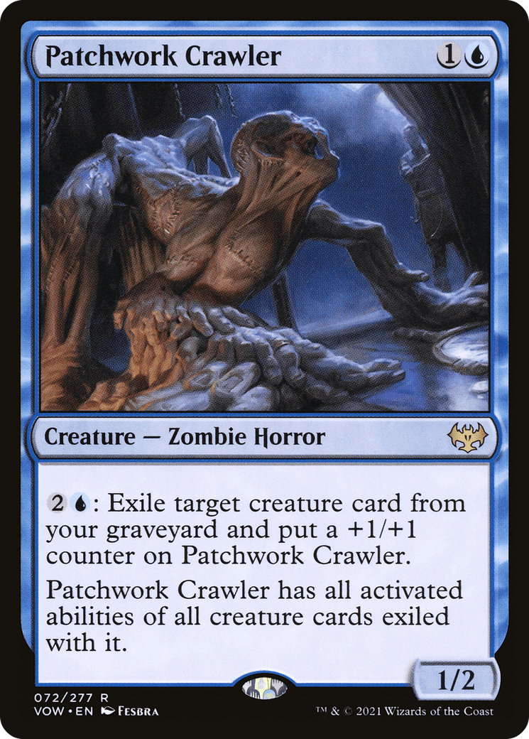 Patchwork Crawler [Innistrad: Crimson Vow] Foil