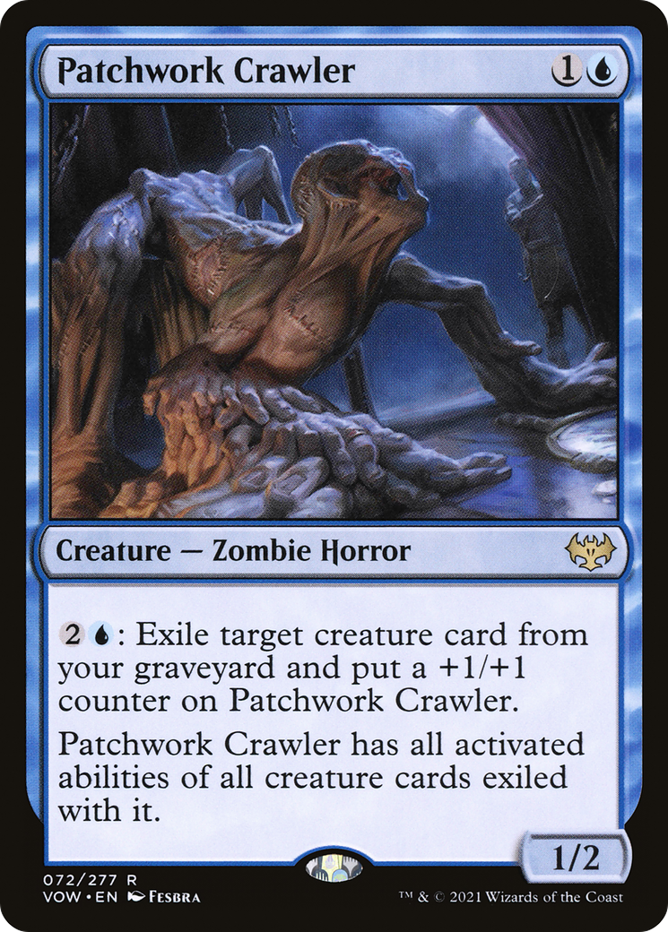 Patchwork Crawler [Innistrad: Crimson Vow] Foil