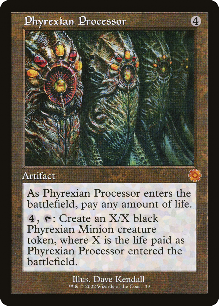 Phyrexian Processor (Retro) [The Brothers' War Retro Artifacts] Foil