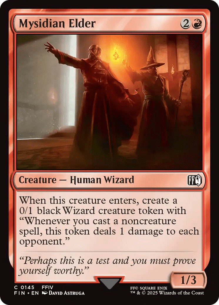 Mysidian Elder (145) [FINAL FANTASY]  Foil