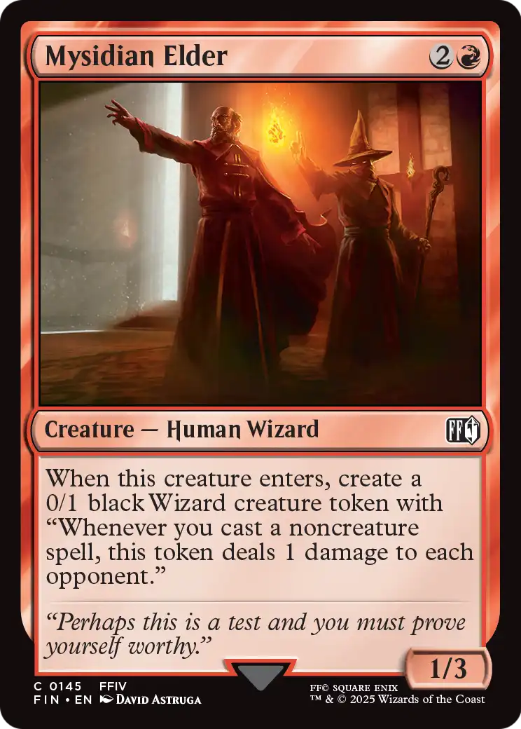Mysidian Elder (145) [FINAL FANTASY]  Foil