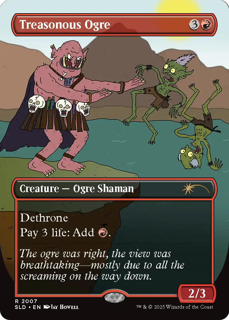 Treasonous Ogre (2007) [Secret Lair Drop Series]