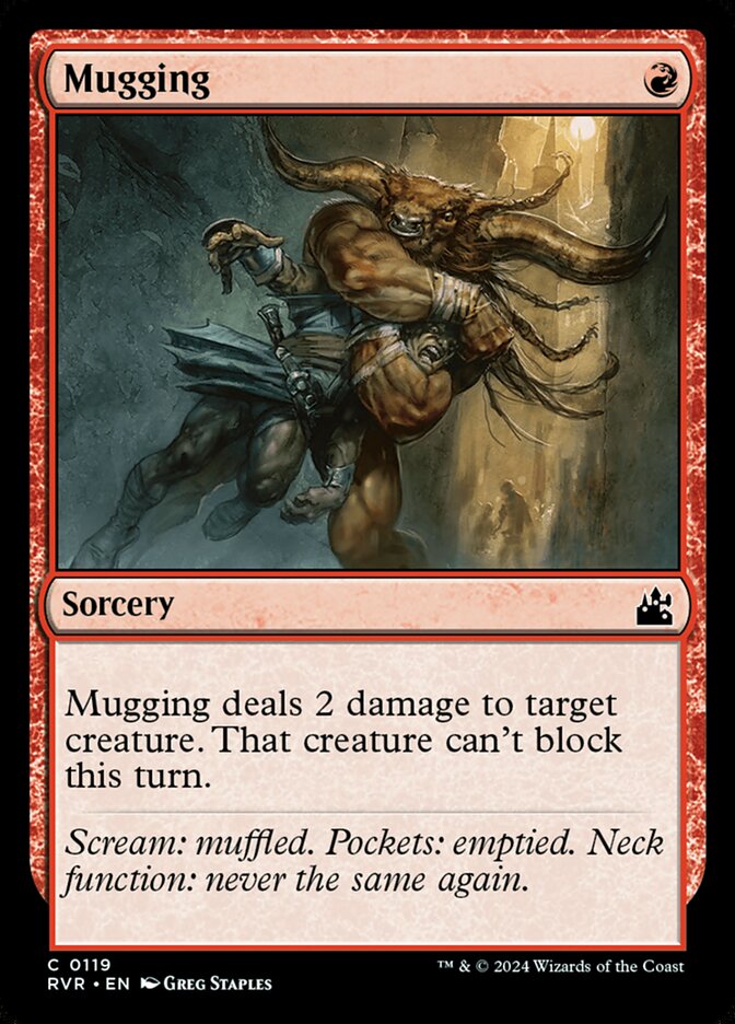 Mugging 119/291 (Ravnica Remastered) 
