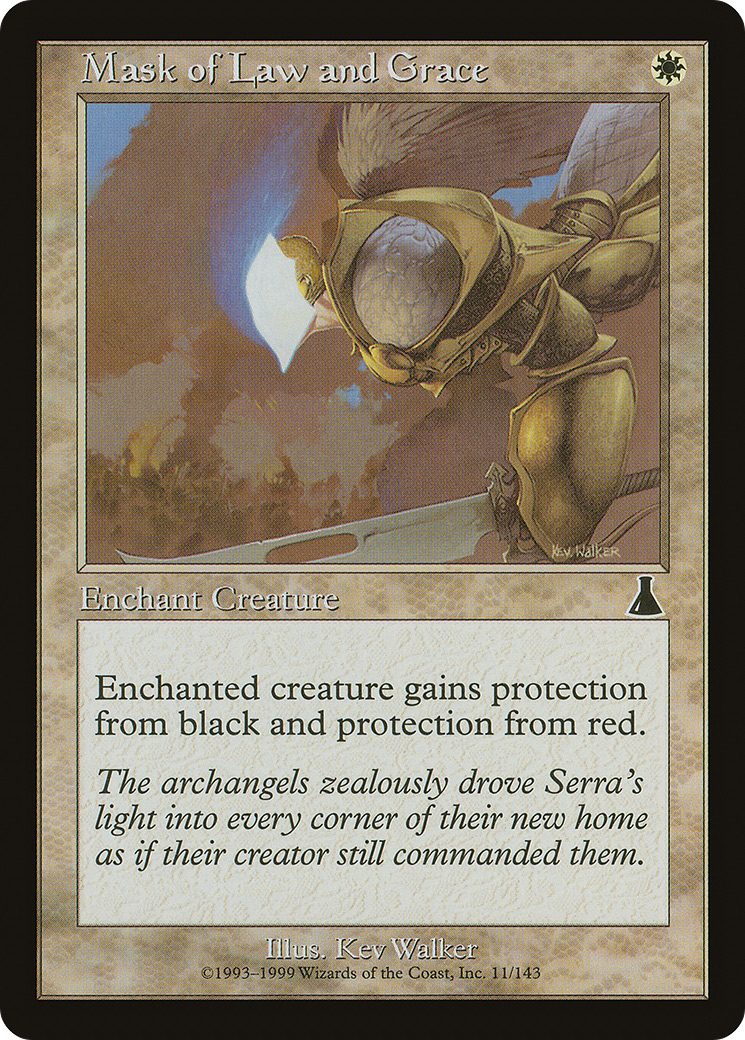 Mask of Law and Grace [Urza's Destiny] Foil