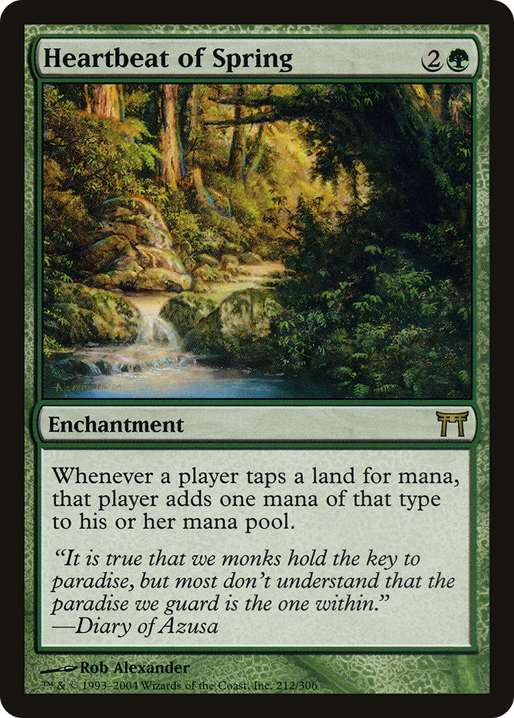 Heartbeat of Spring [Champions of Kamigawa] Foil