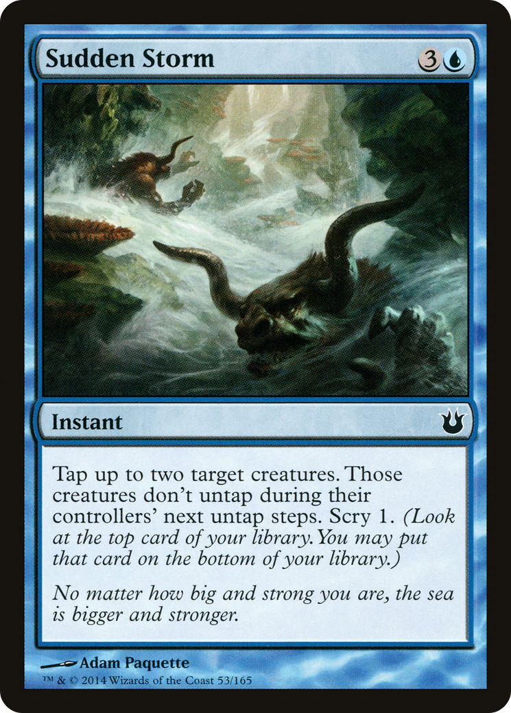 Sudden Storm [Born of the Gods] Foil