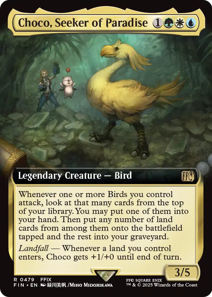 Choco, Seeker of Paradise (Extended Art) (479) [FINAL FANTASY]