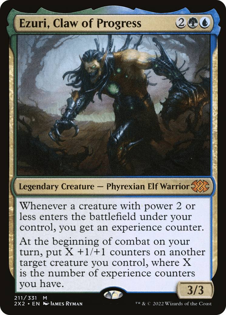 Ezuri, Claw of Progress [Double Masters 2022] Foil