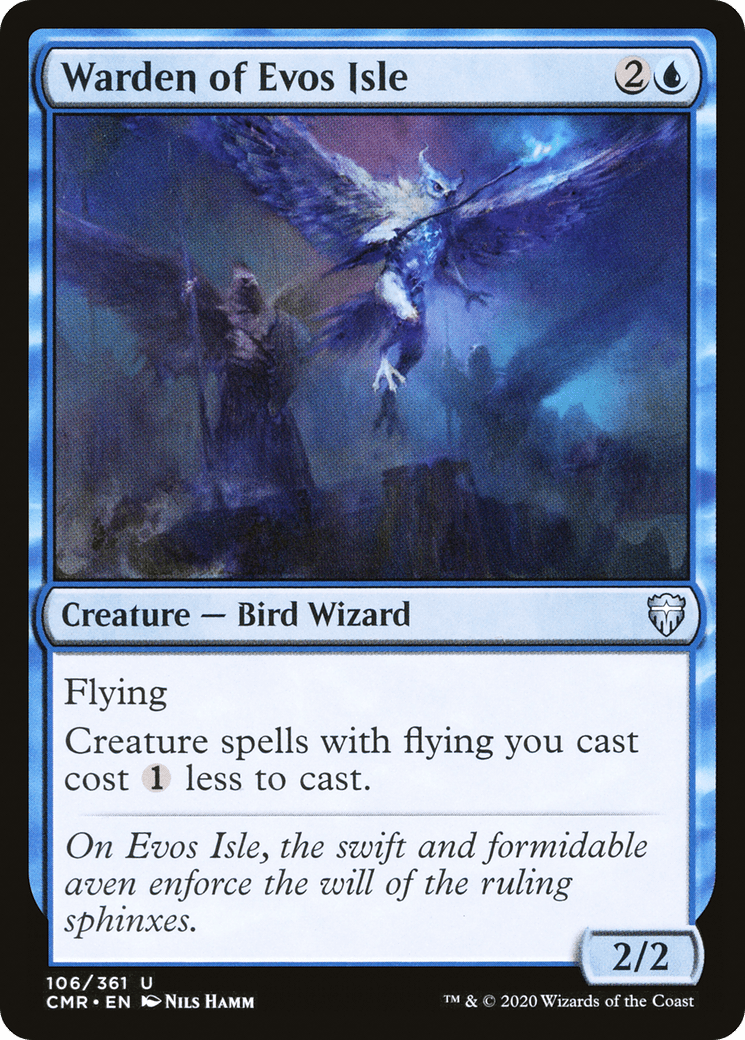 Warden of Evos Isle [Commander Legends] Foil