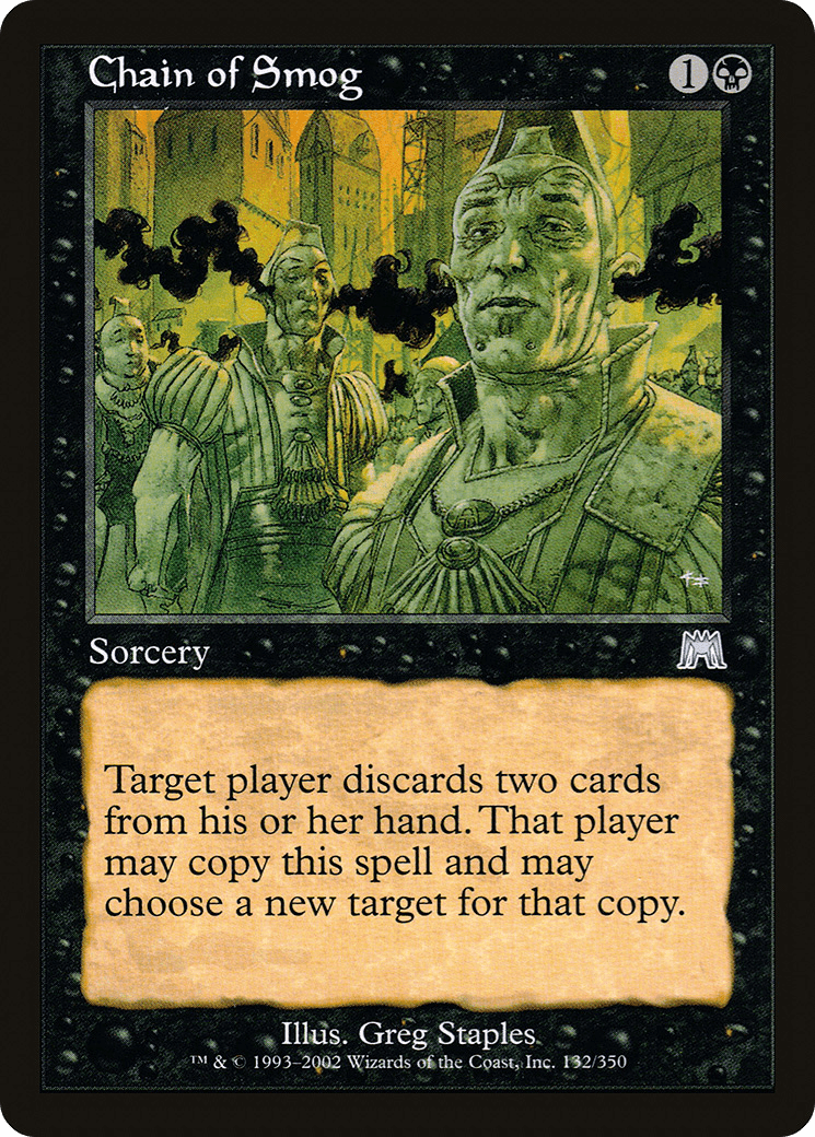Chain of Smog [Onslaught] Foil