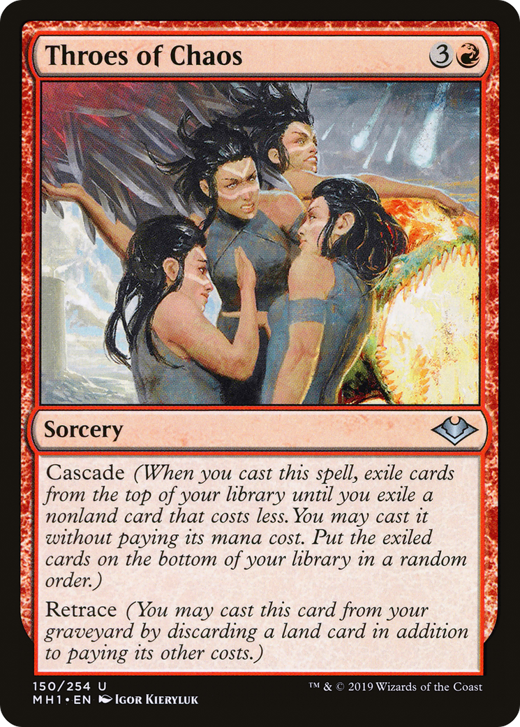 Throes of Chaos [Modern Horizons] Foil