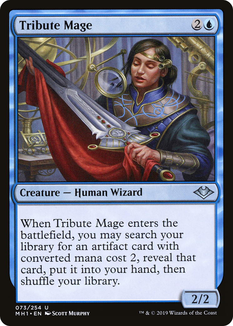 Tribute Mage [Modern Horizons] Foil
