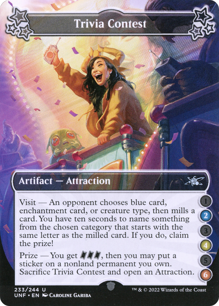 Trivia Contest (2-4-6) [Unfinity] Foil