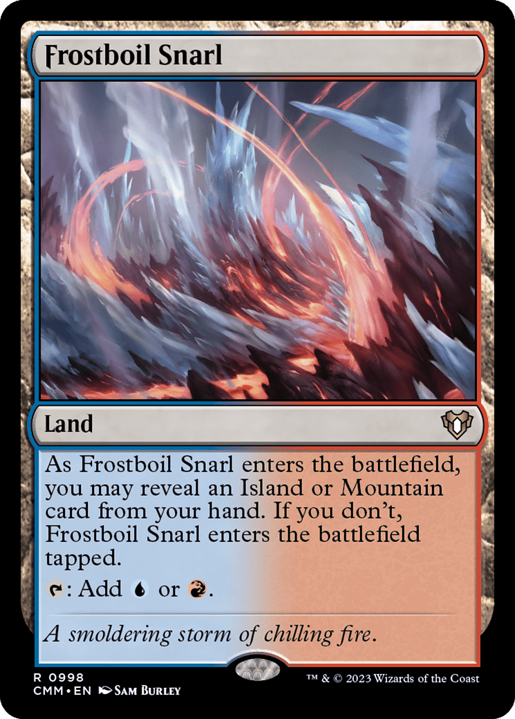 Frostboil Snarl [Commander Masters]