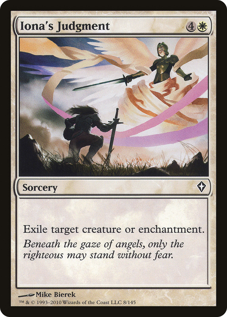 Iona's Judgment [Worldwake] Foil