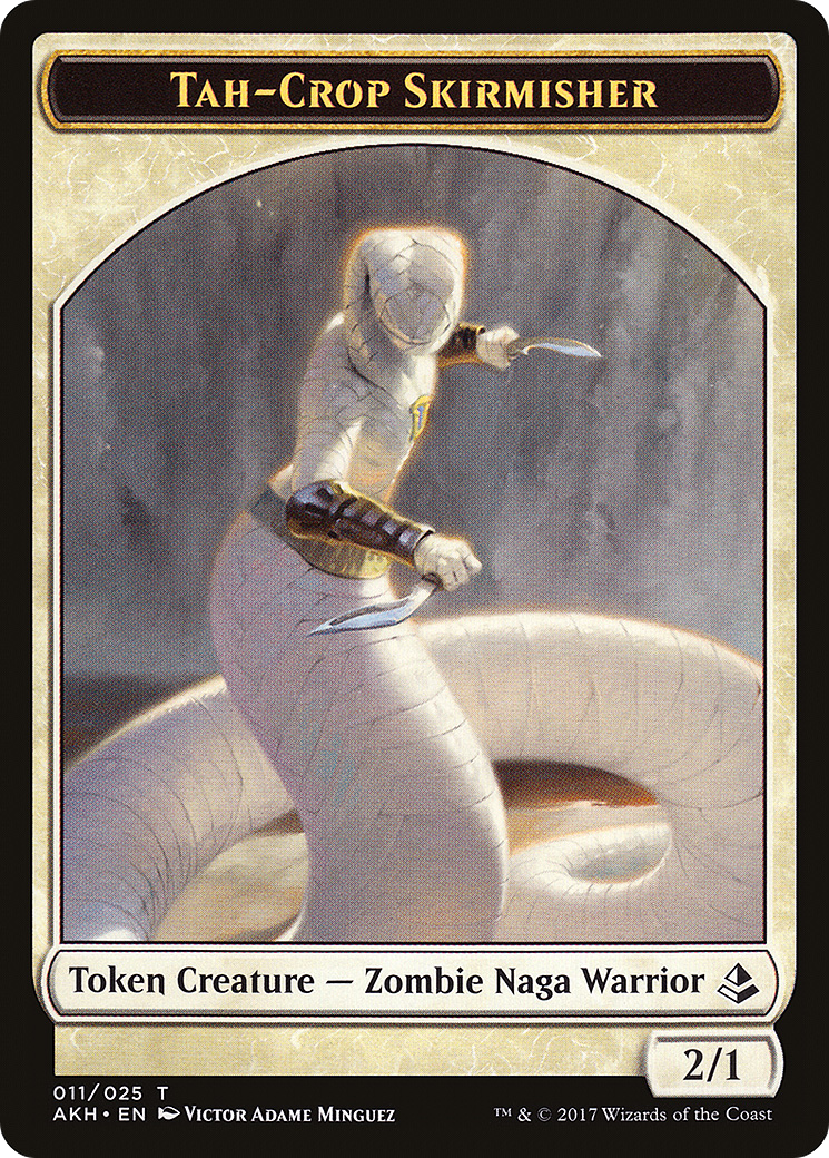 Tah-Crop Skirmisher (011) [Amonkhet Tokens]  Foil