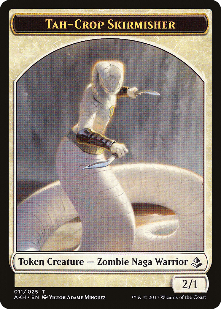 Tah-Crop Skirmisher (011) [Amonkhet Tokens]  Foil